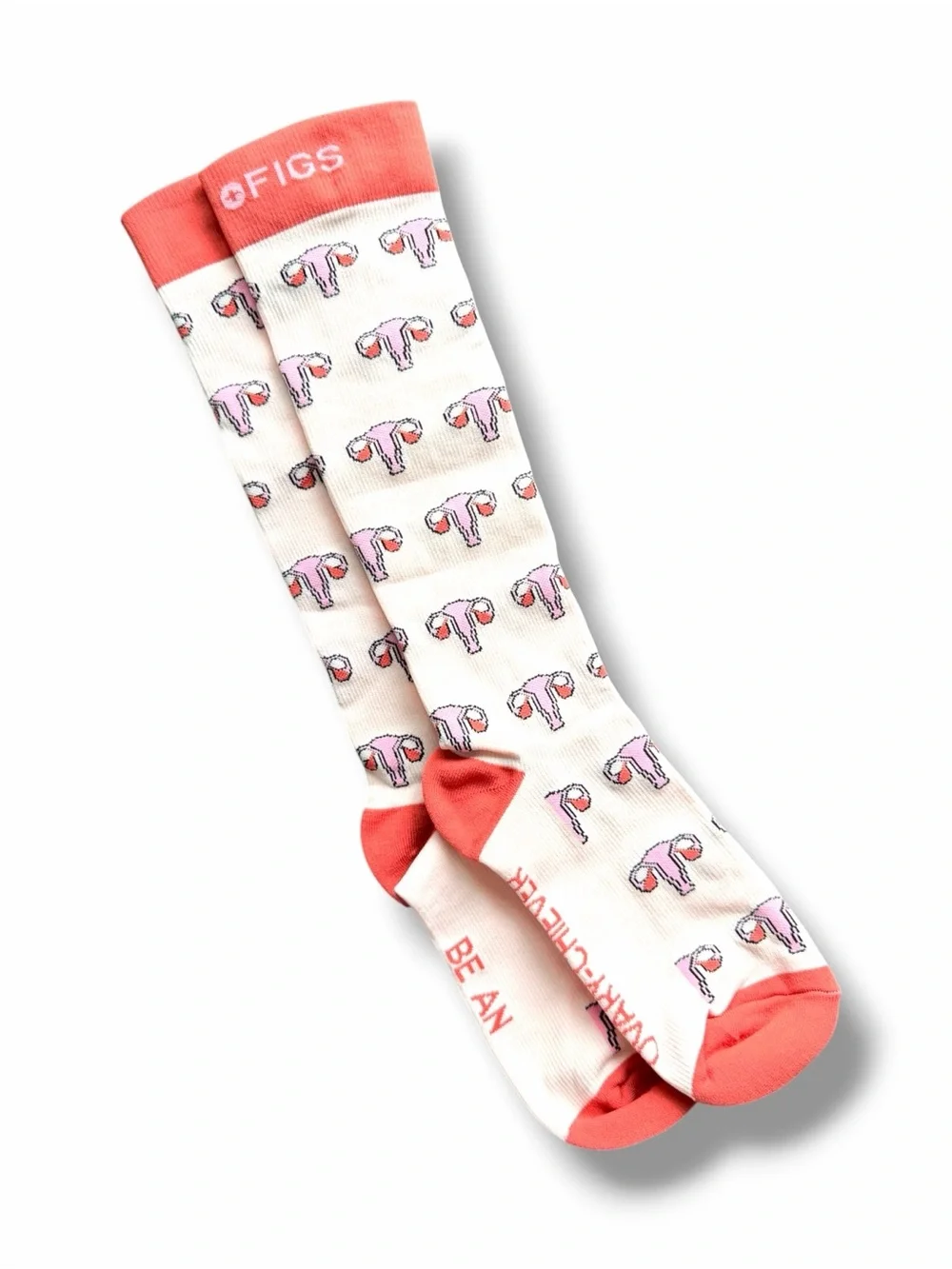 FIGS Compression Ovary-Chiever Obstetrician Nurse Medical Socks Size Small